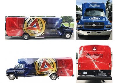 Vehicle Wrap Design by Aksion Graphix